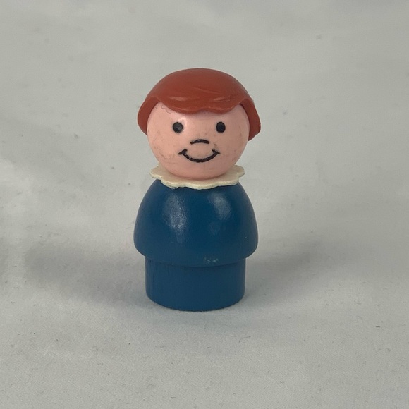 Lot of 5 Vintage Fisher-Price Little People - Wood Body/Plastic Head - Picture 4 of 8